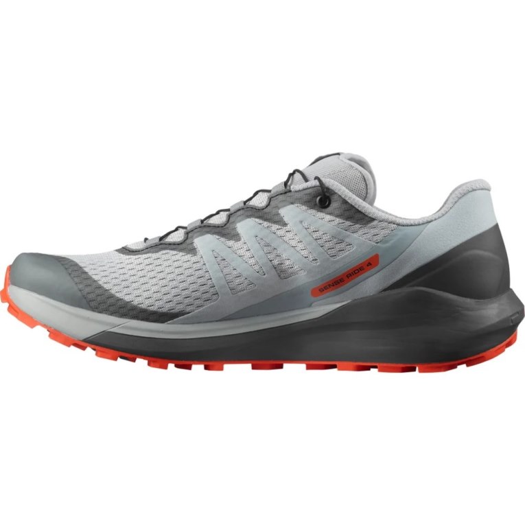 Tenis Para Trail Running Salomon Sense Ride 4 Hombre Grises | MX AIHT082